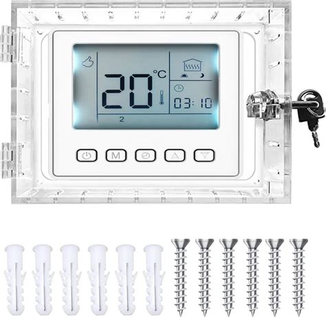 electrical thermistat boxes|large thermostat wall plate.